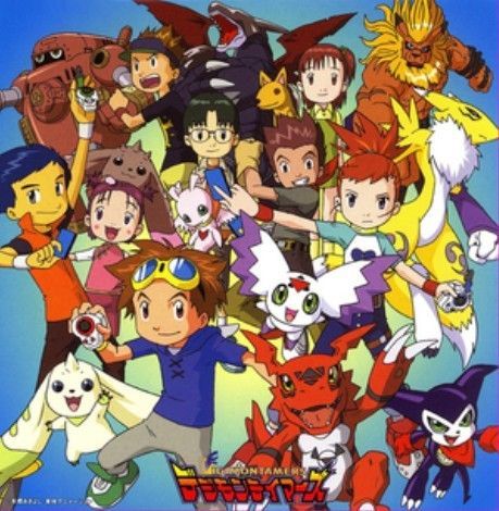 personnages des dompteurs de Digimon